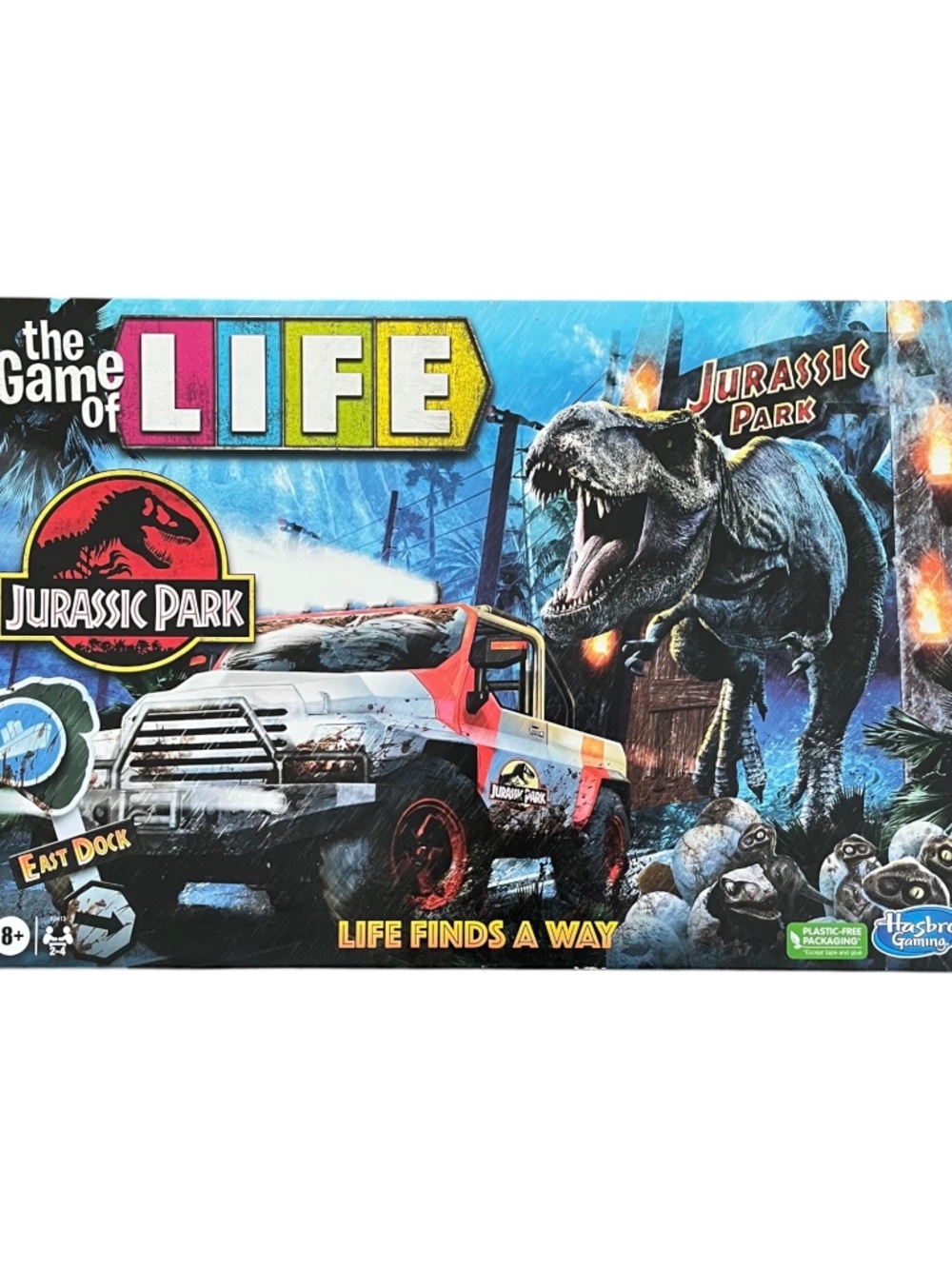 Jurassic Park Edition: The Game of Life Board Game #2027 Hasbro 2022